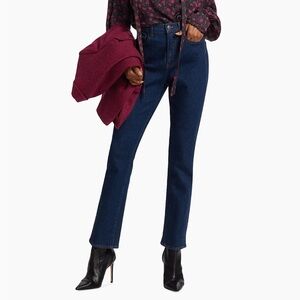 Veronica Beard Alenah Slim-Straight Jeans